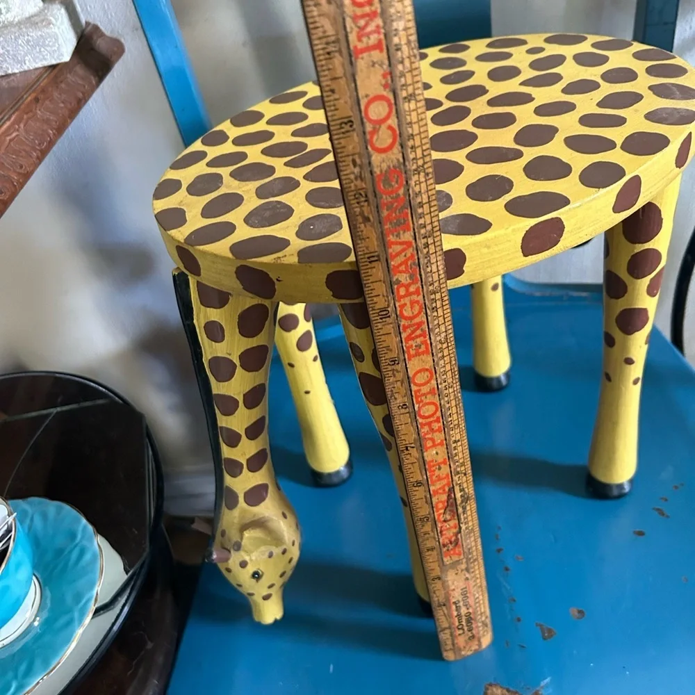 Vintage Giraffe Table